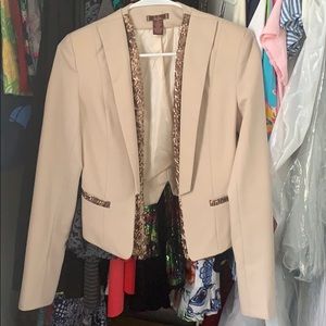 Rose Gold Sequin Blazer